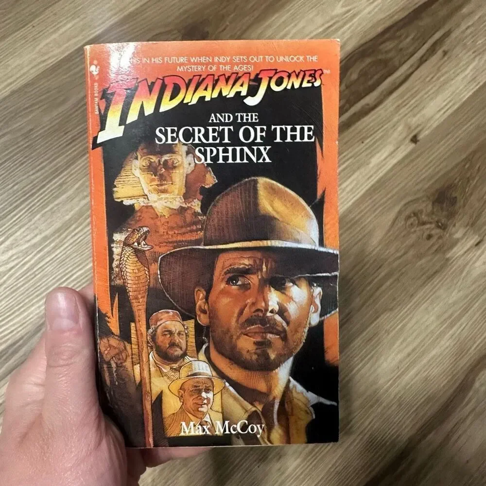 Indiana Jones vintage 90’s MacGregor Sphinx Unicorn books